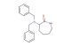 3-(dibenzylamino)azepan-2-one