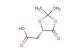 (S)-2-(2,2-dimethyl-5-oxo-1,3-dioxolan-4-yl)acetic acid