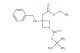 tert-butyl 3-(benzylamino)-3-(2-ethoxy-2-oxoethyl)azetidine-1-carboxylate