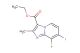 ethyl 8-fluoro-7-iodo-2-methylimidazo[3,2-a]pyridine-3-carboxylate