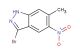 3-bromo-6-methyl-5-nitro-1H-indazole