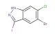 5-bromo-6-chloro-3-iodo-1H-indazole