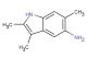 2,3,6-trimethyl-1H-indol-5-amine