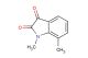 1,7-dimethylindoline-2,3-dione