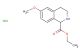 ethyl 6-methoxy-1,2,3,4-tetrahydroisoquinoline-1-carboxylate hydrochloride
