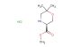 (S)-methyl 6,6-dimethylmorpholine-3-carboxylate hydrochloride