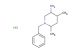 1-benzyl-4,6-dimethylpiperidin-3-amine hydrochloride