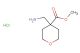 methyl 4-(aminomethyl)tetrahydro-2H-pyran-4-carboxylate hydrochloride