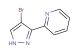 2-(4-bromo-1H-pyrazol-3-yl)pyridine