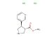 trans-methyl 4-(pyridin-3-yl)pyrrolidine-3-carboxylate dihydrochloride