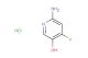 6-amino-4-fluoropyridin-3-ol hydrochloride