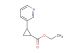 ethyl 2-(pyridin-3-yl)cyclopropanecarboxylate