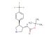 tert-Butyl (trans-4-(4-(trifluoromethyl)phenyl)pyrrolidin-3-yl)carbamate
