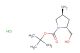 (2R,4S)-tert-butyl 4-amino-2-(hydroxymethyl)pyrrolidine-1-carboxylate hydrochloride