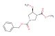 trans-1-benzyl 3-methyl 4-methoxypyrrolidine-1,3-dicarboxylate