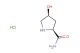 (2S,4S)-4-hydroxypyrrolidine-2-carboxamide hydrochloride