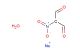 Sodium 2-nitro-1,3-dioxopropan-2-ide hydrate