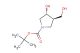 2-methylpropan-2-yl (3R,4R)-4-hydroxy-3-(hydroxymethyl)tetrahydropyrrole-1-carboxylate