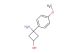 3-amino-3-(4-methoxyphenyl)cyclobutanol