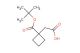 2-(1-(tert-butoxycarbonyl)cyclobutyl)acetic acid