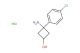 3-amino-3-(4-chlorophenyl)cyclobutanol hydrochloride