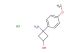 3-amino-3-(4-methoxyphenyl)cyclobutanol hydrochloride