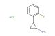 2-(2-fluorophenyl)cyclopropanamine hydrochloride
