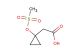 2-(1-(methylsulfonyloxy)cyclopropyl)acetic acid