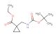 1-(tert-butoxycarbonylamino-methyl)-cyclopropanecarboxylic acid ethyl ester