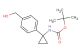 tert-butyl 1-(4-(hydroxymethyl)phenyl)cyclopropylcarbamate