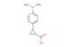 2-(4-(dimethylamino)phenyl)cyclopropanecarboxylic acid