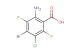 2-amino-4-bromo-5-chloro-3,6-difluorobenzoic acid