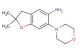 2,2-dimethyl-6-morpholino-2,3-dihydrobenzofuran-5-amine