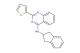 N-(2,3-dihydro-1H-inden-2-yl)-2-(thiophen-2-yl)quinazolin-4-amine