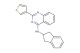 N-(2,3-dihydro-1H-inden-2-yl)-2-(thiophen-3-yl)quinazolin-4-amine