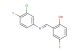 (E)-2-(((3-chloro-4-fluorophenyl)imino)methyl)-4-fluorophenol