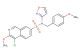 4-chloro-N-(isoxazol-3-yl)-3-methoxy-N-(4-methoxybenzyl)isoquinoline-7-sulfonamide