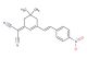 (E)-2-(5,5-dimethyl-3-(4-nitrostyryl)cyclohex-2-en-1-ylidene)malononitrile
