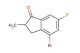 4-bromo-6-fluoro-2-methyl-2,3-dihydro-1H-inden-1-one