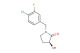 (S)-1-(4-chloro-3-fluorobenzyl)-3-hydroxypyrrolidin-2-one
