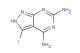 3-iodo-2H-pyrazolo[3,4-d]pyrimidine-4,6-diamine