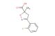 3-(2-fluorophenyl)-5-methyl-4,5-dihydroisoxazole-5-carboxylic acid