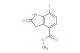 methyl 7-fluoro-2-oxoindoline-4-carboxylate