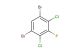 1,5-dibromo-2,4-dichloro-3-fluorobenzene