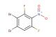 2,6-difluoro-3,4-dibromo-1-nitrobenzene