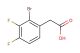 2-bromo-3,4-difluorophenylacetic acid