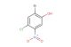 2-bromo-4-chloro-5-nitrophenol