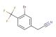3-bromo-4-(trifluoromethyl)phenylacetonitrile