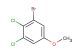 3-bromo-4,5-dichloroanisole