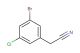 3-bromo-5-chlorophenylacetonitrile